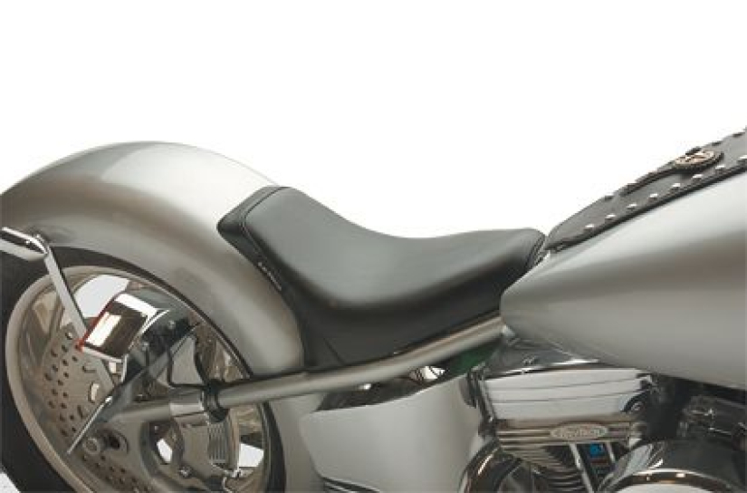 BARE BONES SOLO SEAT BLACK SMOOTH   RIGID FRAMES 39254