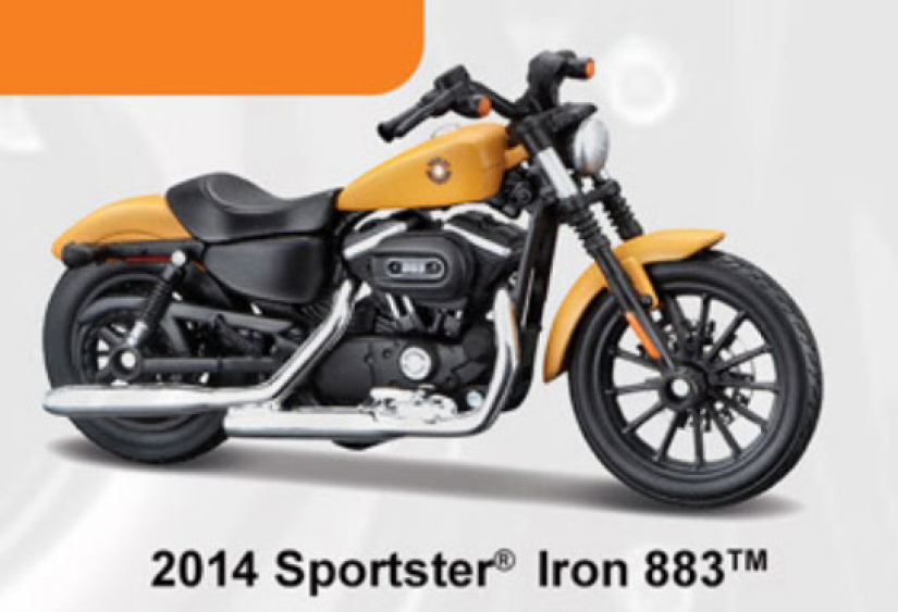 2014 H-D SPORTSTER IRON 883 PIENOISMALLI 31360-IRON883