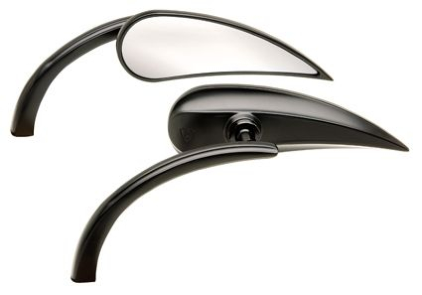 RAD II TEARDROP CHR MIRROR LEF 648348
