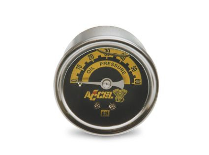 ACCEL 60LB OIL GUAGE  LIQUID F 270047