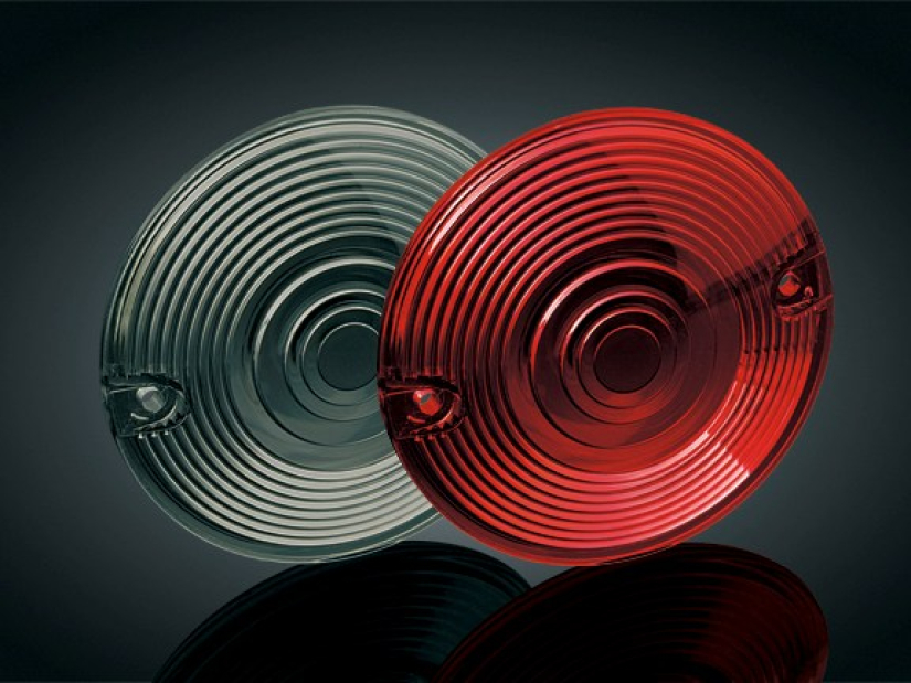 KURYAKYN, TURNSIGNAL LENSES, RED (PR) 544407