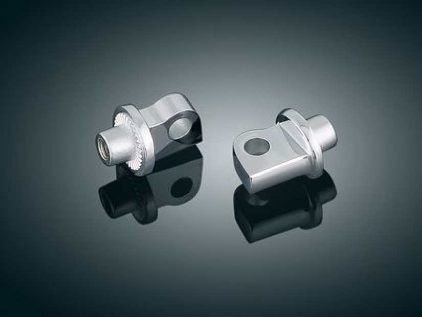 SPLINED PEG ADAPTERS, CHROME 605140