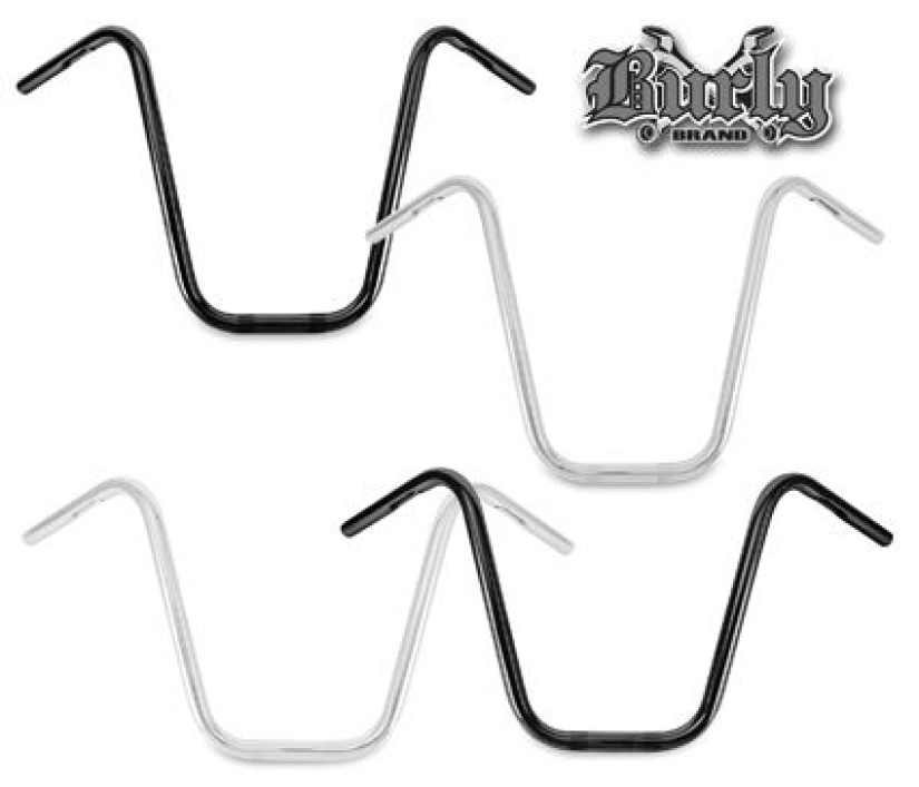BURLY NARROW APE 14" BARS CHR 641262