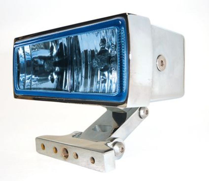 HEADLAMP CHROMEHOUSING BLUE GLAS 686776