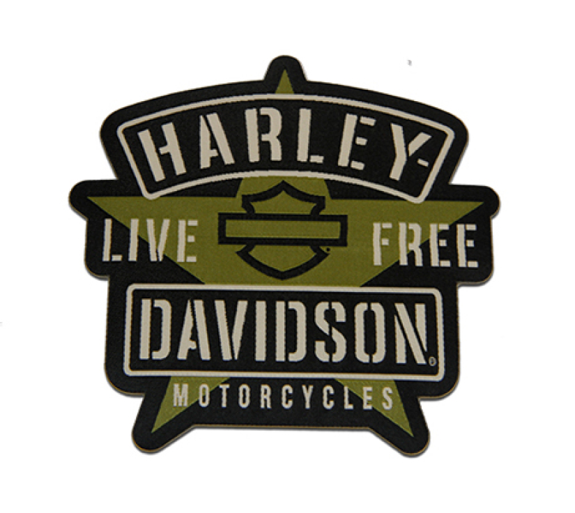 H-D KANGASMERKKI STAR  682608011833