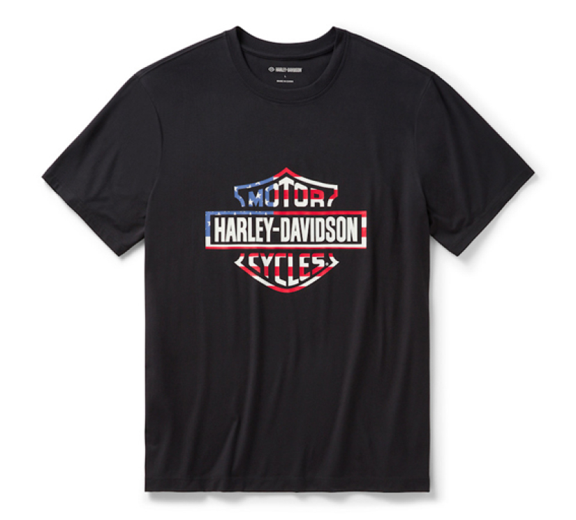MIESTEN H-D STARS & STRIPES T-PAITA 96180-26VM