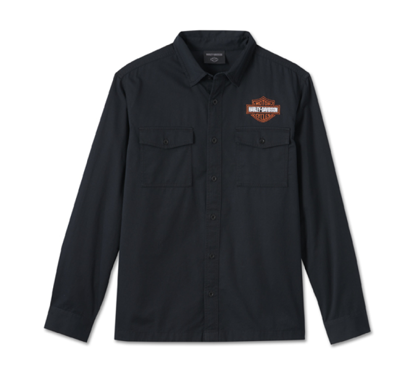 MIESTEN H-D KAULUSPAITA B&S 99054-24VM