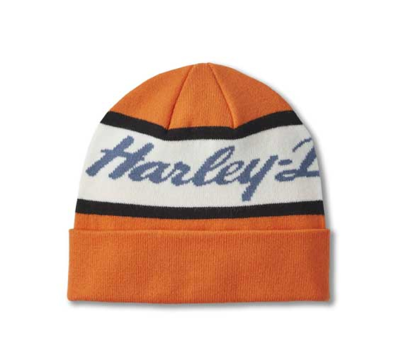 BEANIE-KNIT,ORANGE 97631-25VM