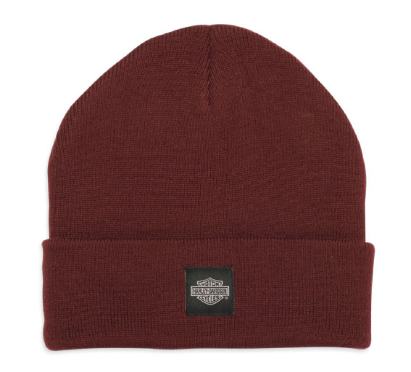 HAT-KNIT,DARK RED 97643-23VM