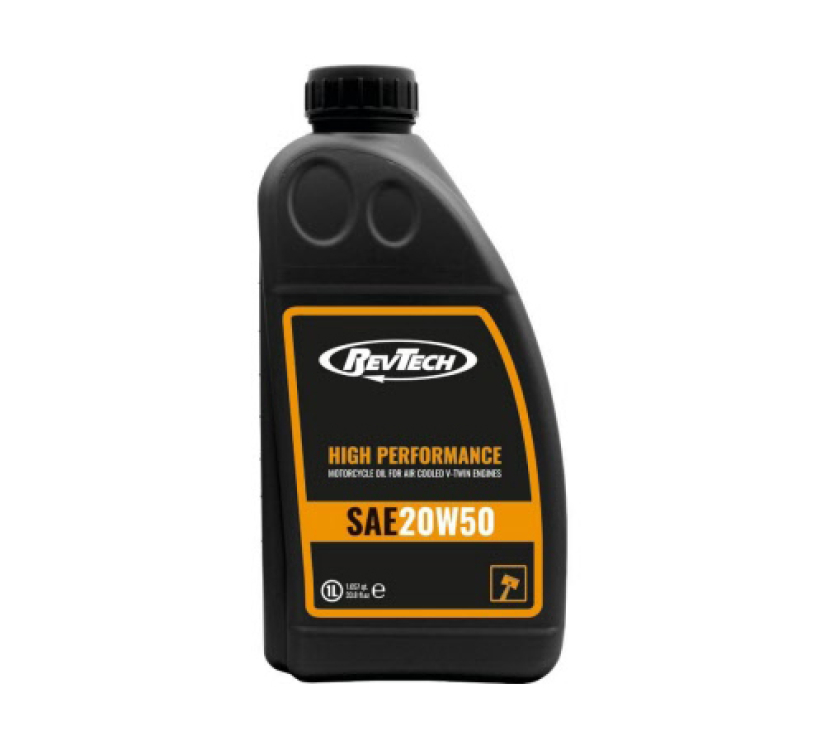 MOOTTORIÖLJY REVTECH SAE 20W50 / 1 LITRA - REVTECH HIGH PERFORMANCE MOTORCYCLE OIL SAE 20W50, 1 LITER  921220