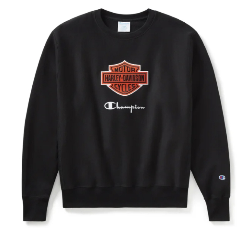 H-D CHAMPION X PITKÄHIHAINEN PAITA, BLACK&ORANGE 96864-24VM