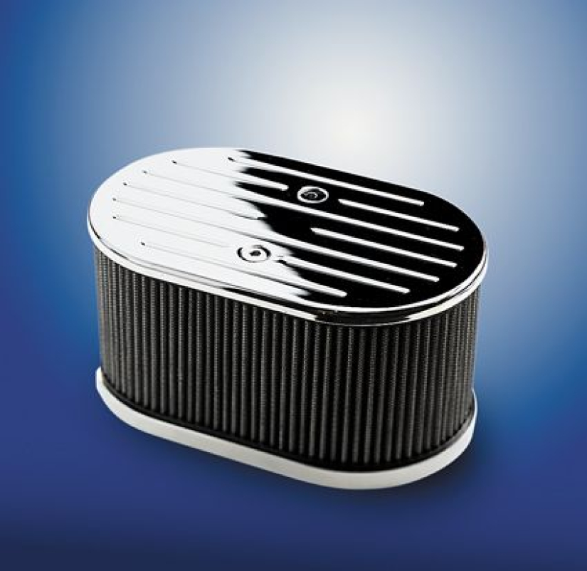 BILLET AIR CLEANER-WEBER S/DFT UNPOLISHED ALUMINIUM 47432