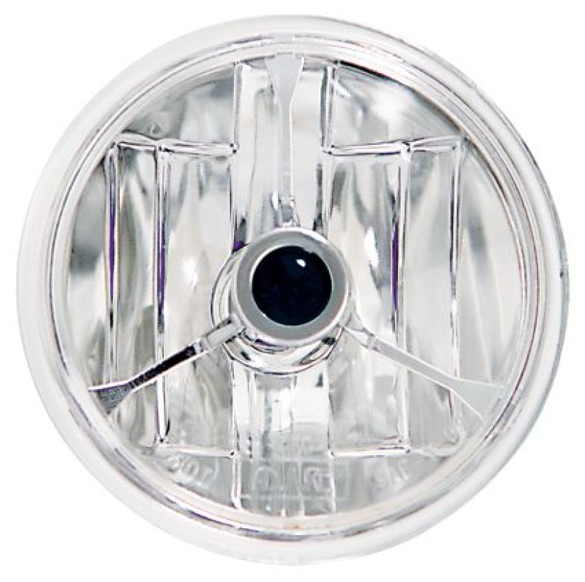 WAVE CUT 4 1/2" SPOTLIGHT INSERT, CLEAR, BLUE DOT 634120