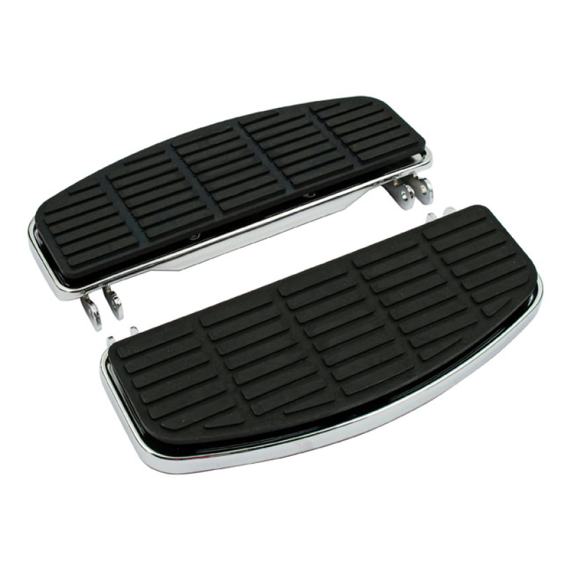 06-UP STYLE SOFTAIL, TOURING FLOORBOARDS WITH EARLY STYLE RECTANGULAR 500691