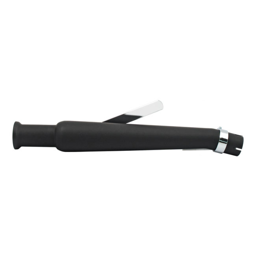 TRUMPET UNIVERSAL UPSWEPT LEFT MUFFLER 20-1/2" LONG BLACK UNIVERSAL MU 500717