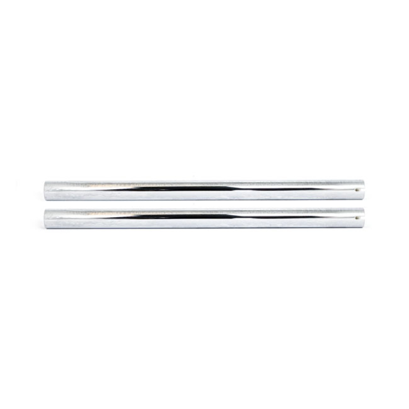 UNIVERSAL HEAD PIPE EXTENSION SET 30" LONG CHROME STRAIGHT CUT SLIP-ON 500833