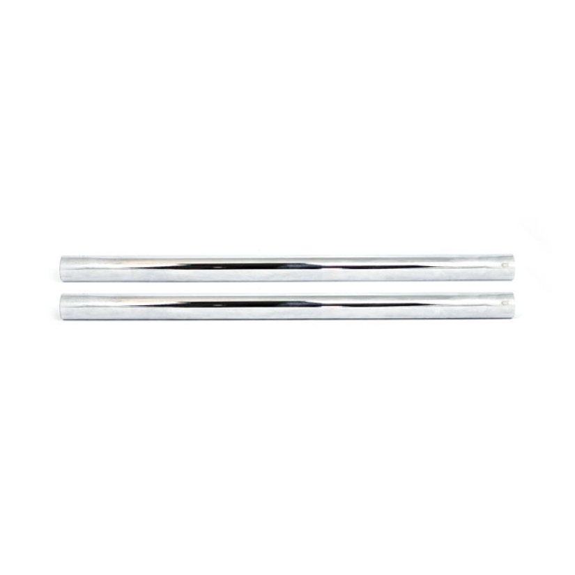 UNIVERSAL HEAD PIPE EXTENSION SET 32" LONG CHROME STRAIGHT CUT SLIP-ON 500834