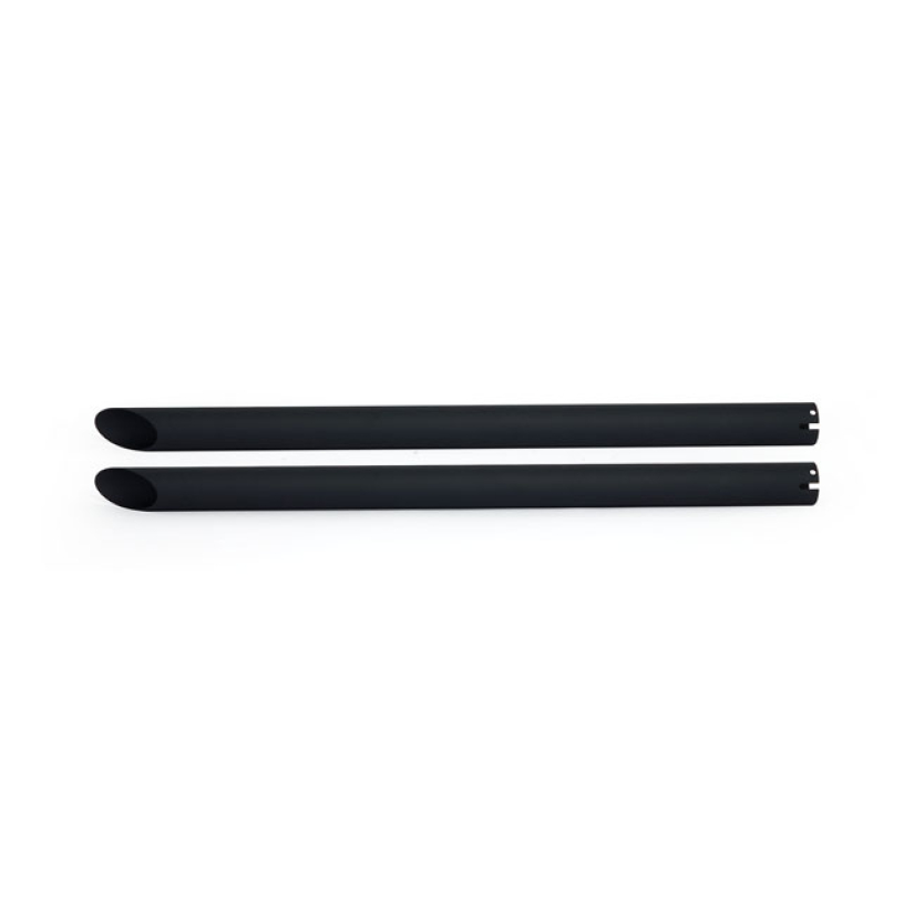 UNIVERSAL HEAD PIPE EXTENSION SET 32" LONG BLACK MATTE BLACK SLASH CUT 500837