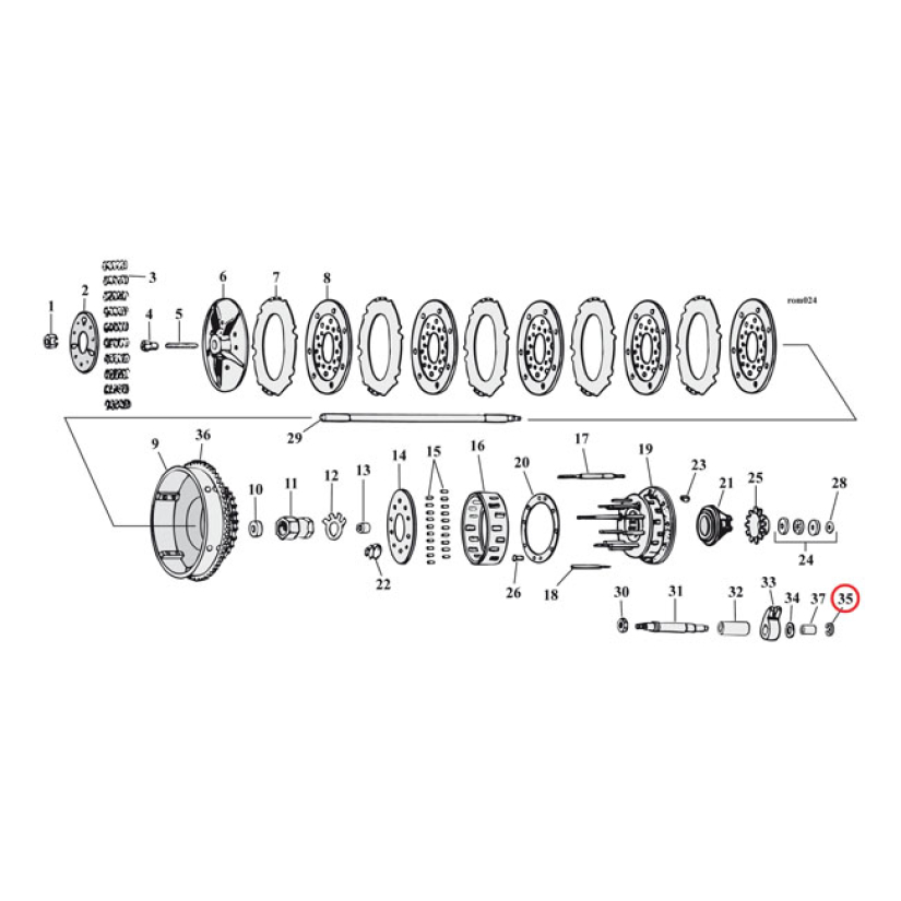 RETAINING RINGS 500940