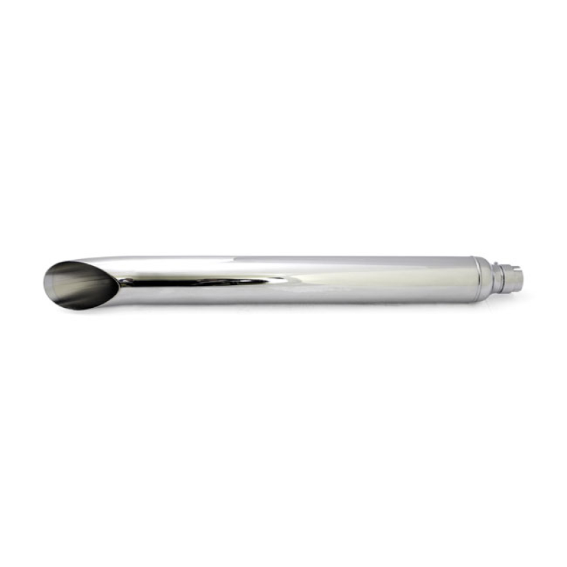 TURN DOWN / TURN OUT UNIVERSAL MUFFLER 32" LONG CHROME UNIVERSAL TOURI 500953