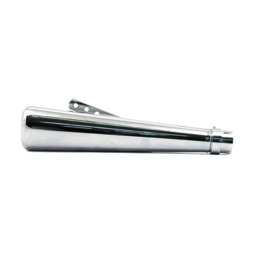 MOONSHINE BRUISER UNIVERSAL MUFFLER 17-1/2" LONG CHROME UNIVERSAL MUFF 500954