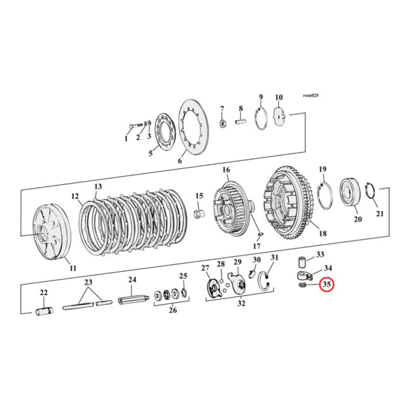 RETAINING RINGS 500955