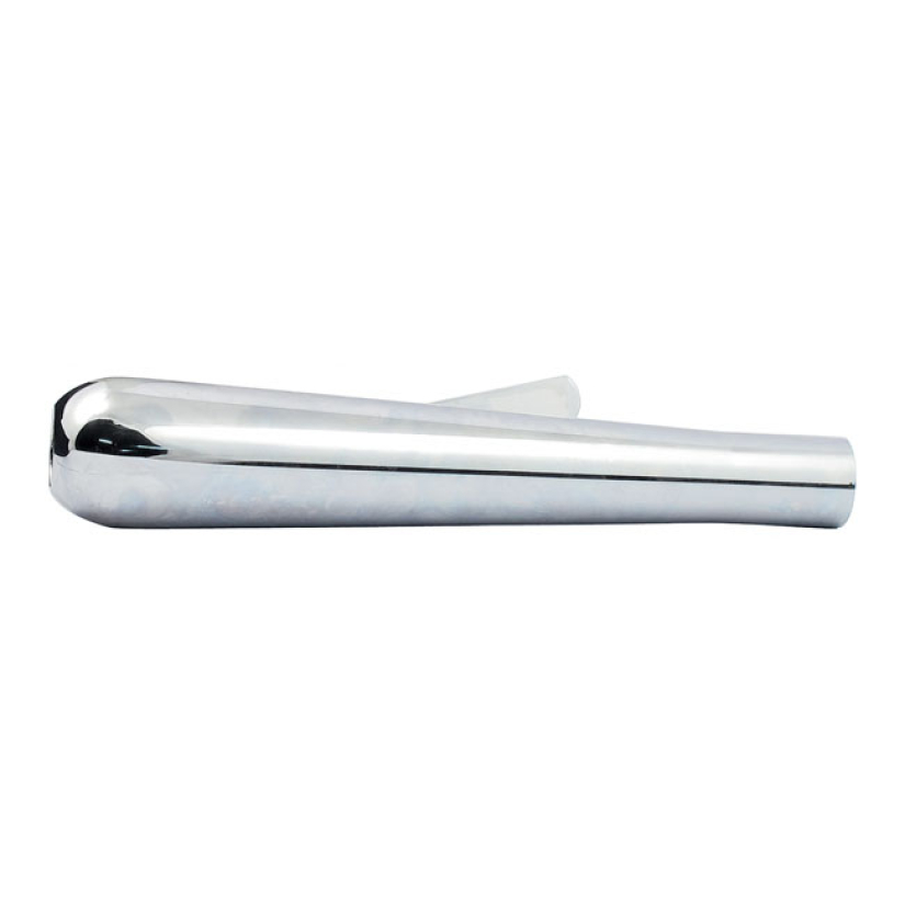 BOMBER UNIVERSAL MUFFLER 17" LONG CHROME UNIVERSAL MUFFLER; 17" (43.2 500989