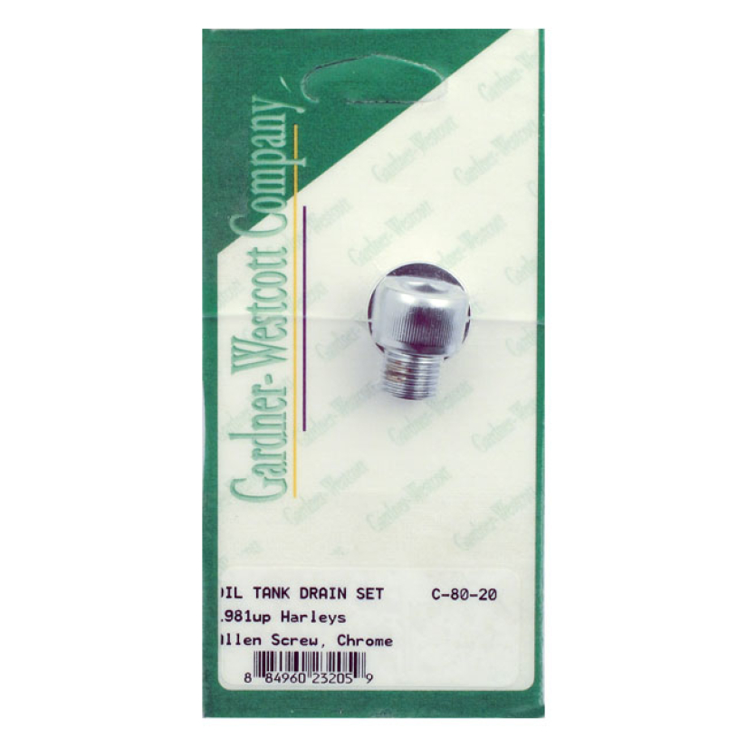 GW OIL TANK DRAIN PLUG, ALLEN 502105