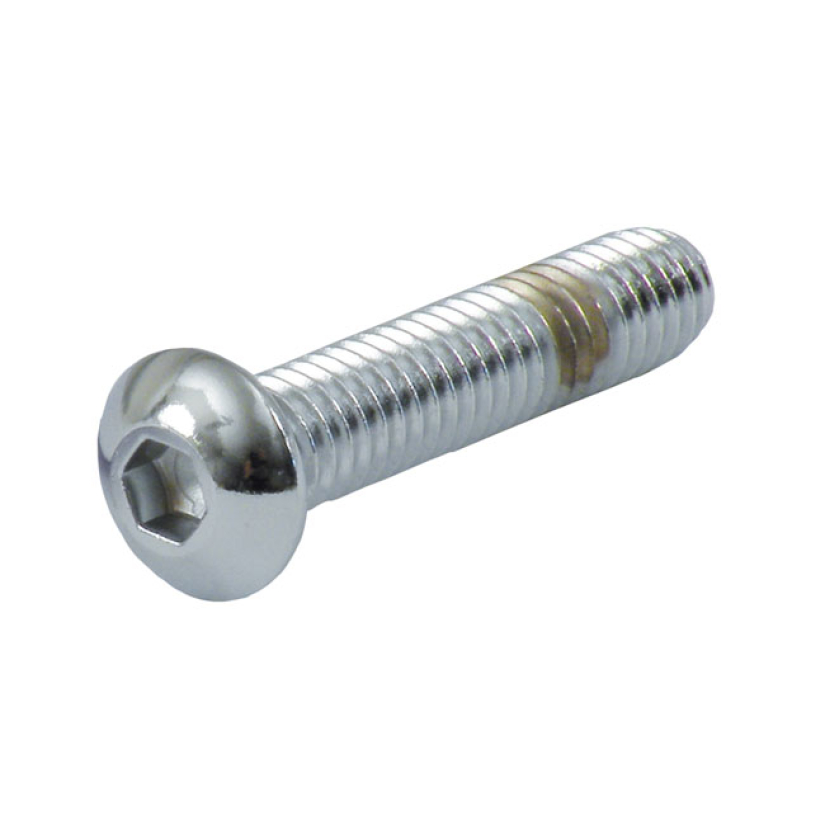 5/16-18 X 1 1/2 INCH BUTTONHEAD BOLT CHR 502230