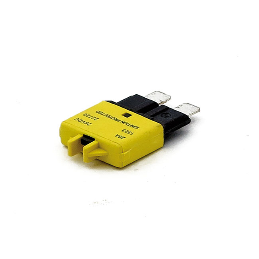 NAMZ, BLADE STYLE CIRCUIT BREAKER. MANUAL RE-SET, 20A SPECIAL ''BLADE 502454