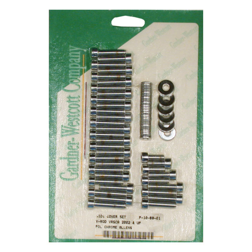 V-ROD SIDE COVER SET. POL. CHR ALLEN  02-17 V-ROD (NU) 503132