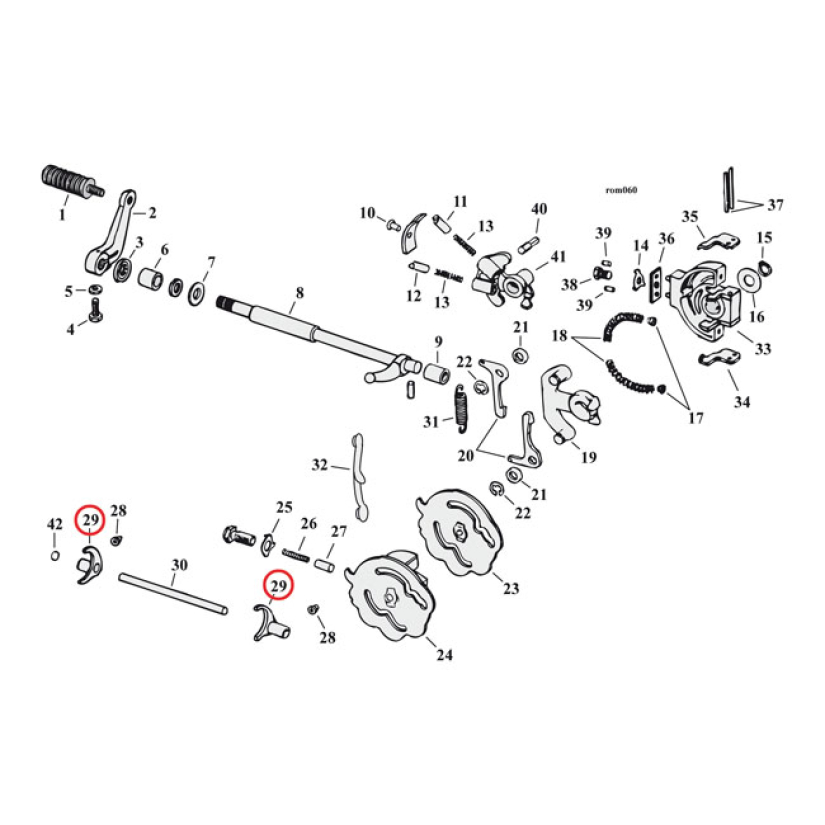 SHIFTER FORK. +.020" O.S. 503335