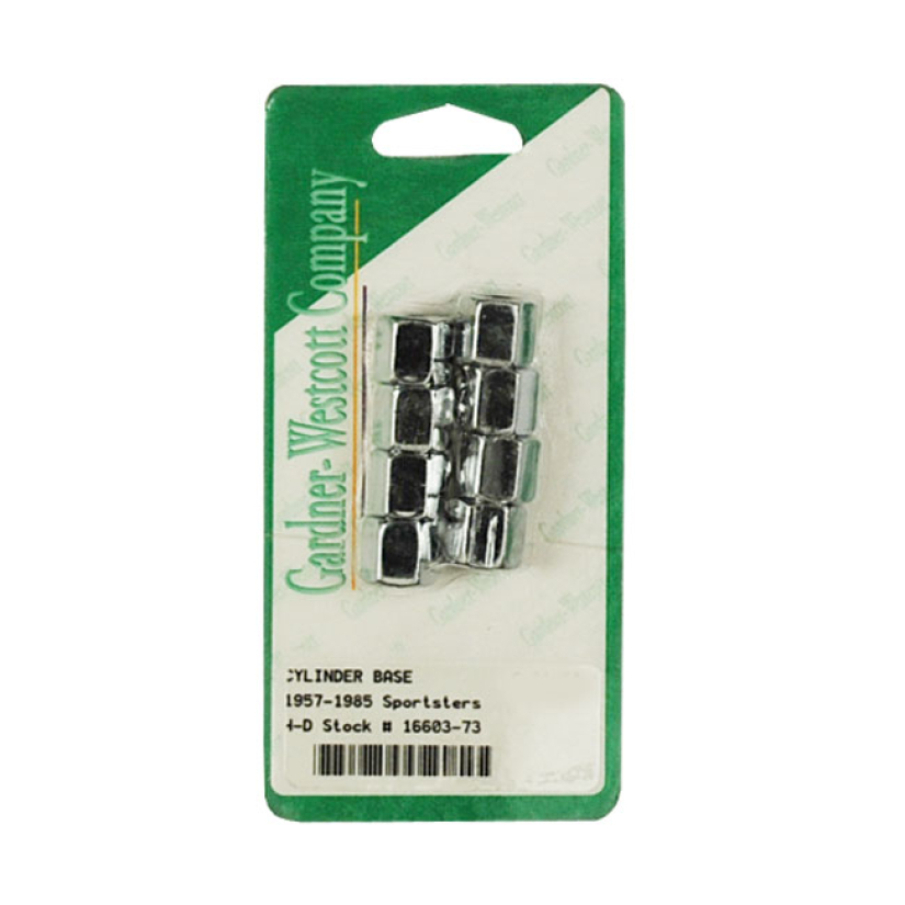 GW CYL BASE NUT KIT, HEX. CHROME 503364