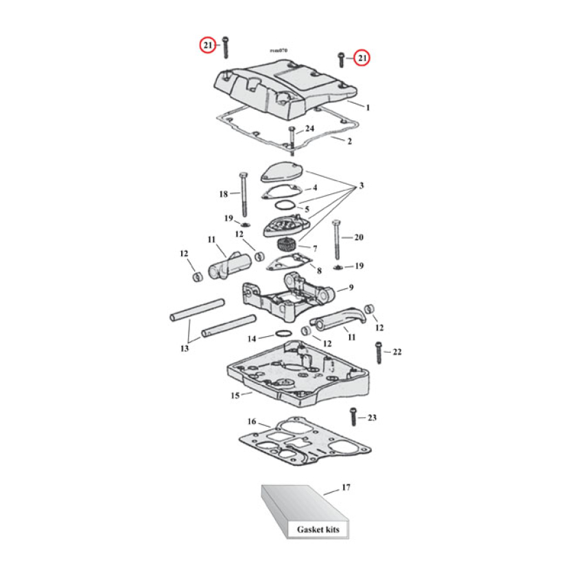 VENTTIILIKOPAN PULTTISARJA STAINLESS TEEL TC 1999-2011 503372