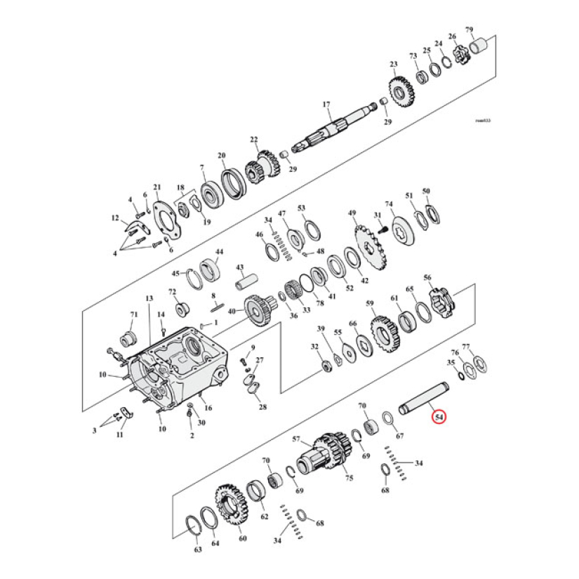 ANDREWS COUNTERSHAFT 503785
