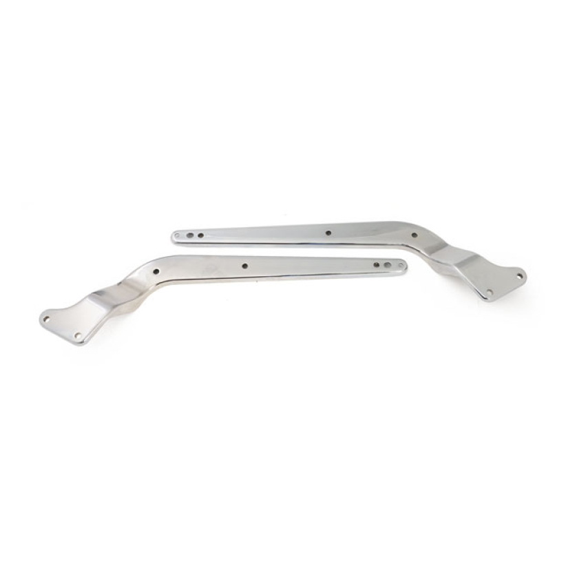 FENDER STRUTS, CHROME STOCK STYLE REPLACEMENT WITH 5-HOLE MOUNTING. OE 504013