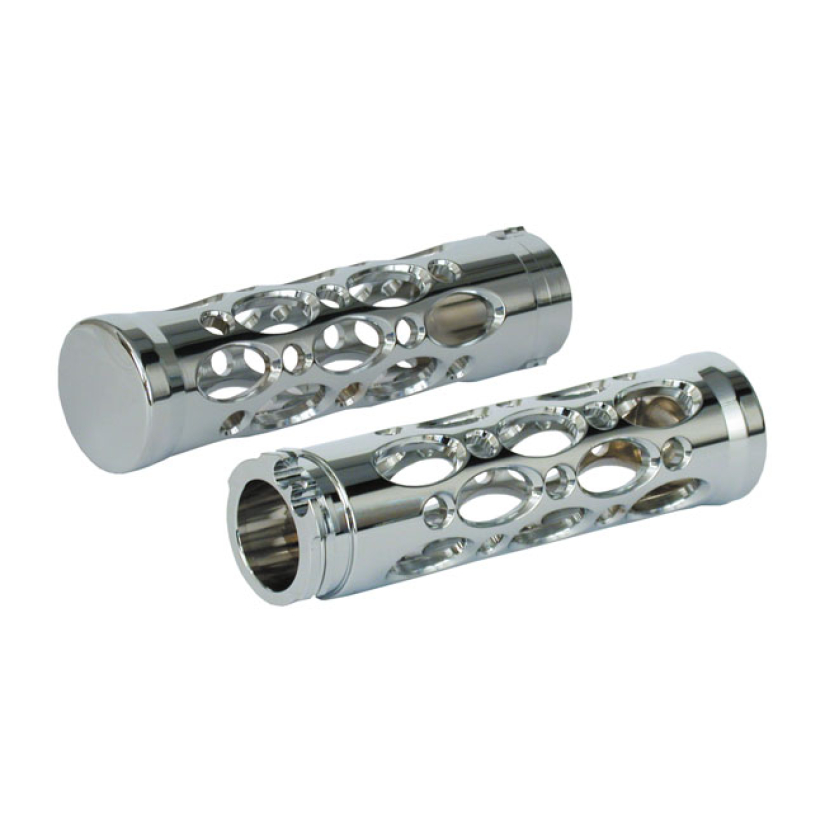 CRACKER CHROME, THROTTLE GRIP SET 504700