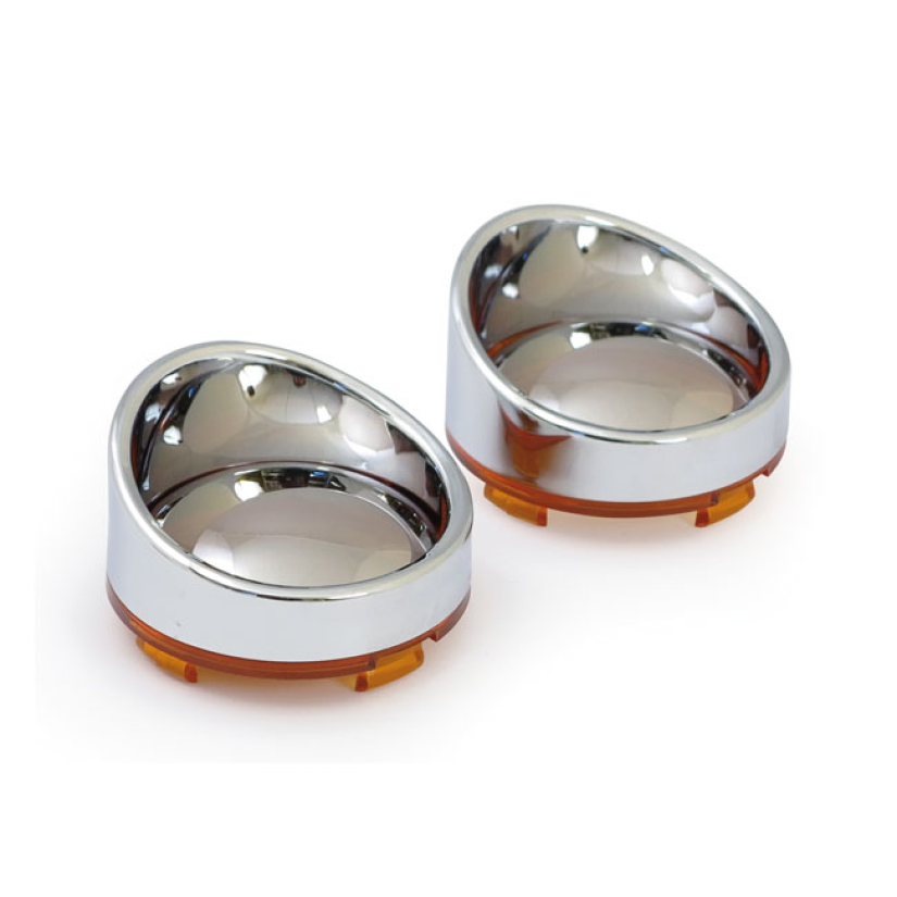 TURN SIGNAL LENS WITH VISOR 505103