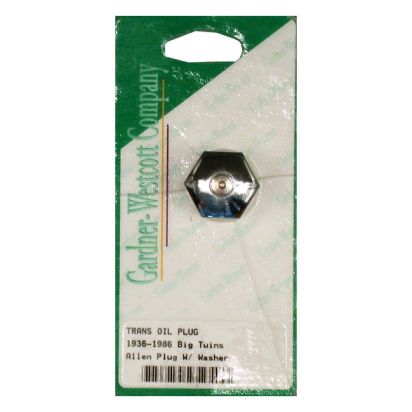 GW, TRANSMISSION FILL PLUG. ALLEN HEAD CHROME. NO DIPSTICK. CUSTOM ALL 505255