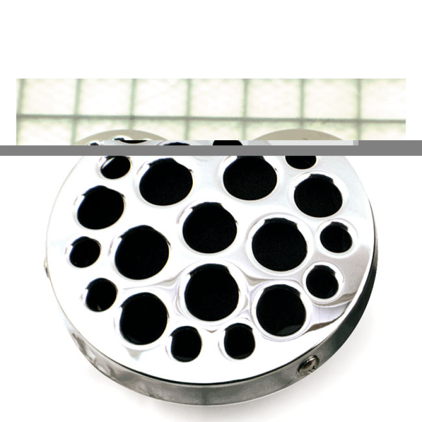 AIRCLEANER ASSY, DRILLED BABY MOON 505710