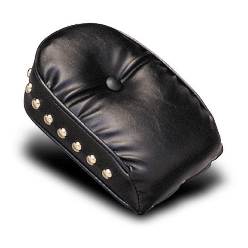 LEPERA, SISSY BAR BACK PADS. REGAL PLUSH. STUDS BLACK VINYL REGAL PLUS 506318