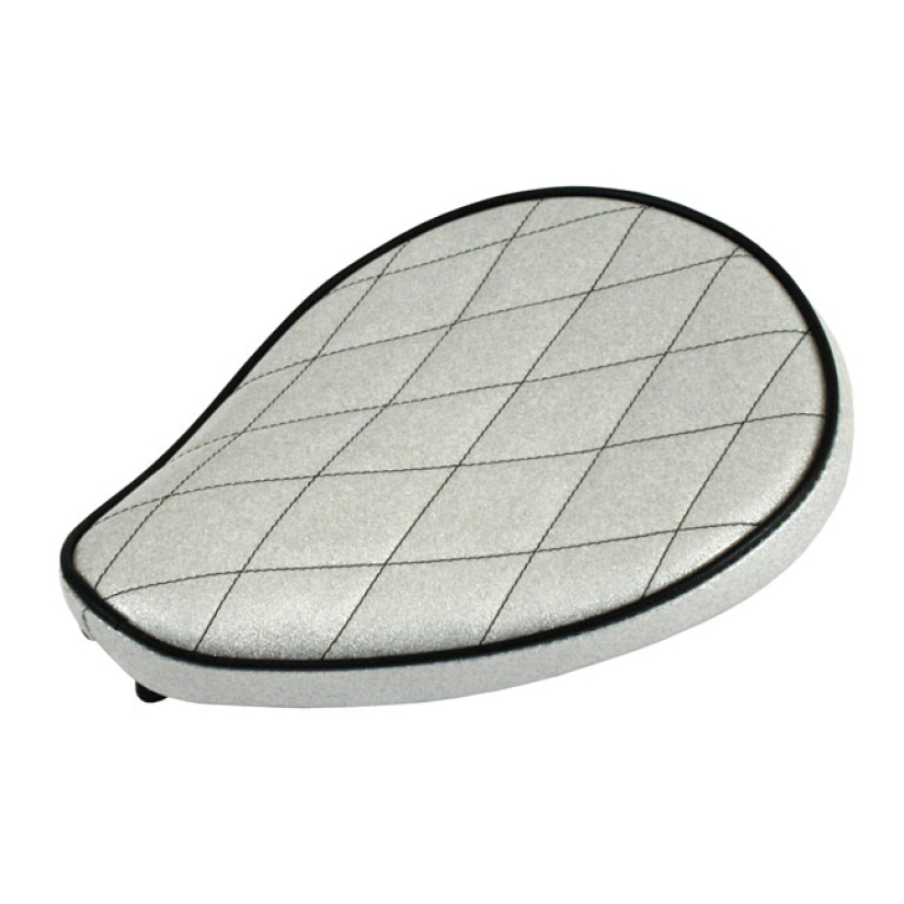 LEPERA, SPRING MOUNTED METALFLAKE SOLO SEAT. DIAMOND PEARL 506577
