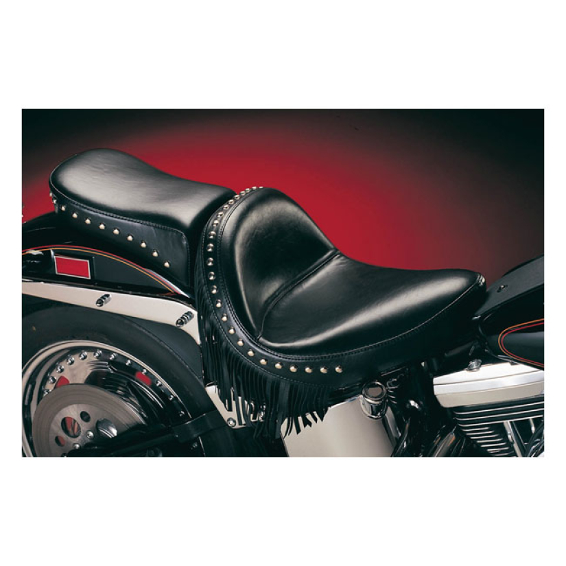 LEPERA, MONTEREY SOLO SEAT. SMOOTH WITH FRINGES 507133