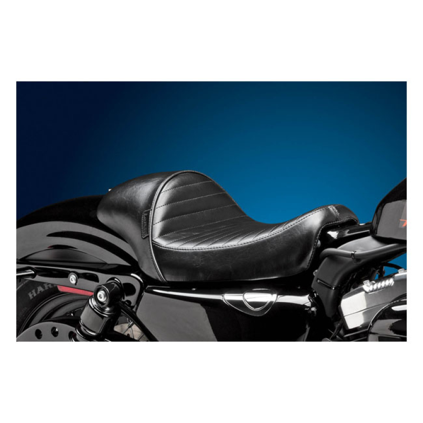 LEPERA, STUBS CAFE SOLO SEAT. BLACK, PLEATED FOAM. 10.5" SEATING AREA 507974