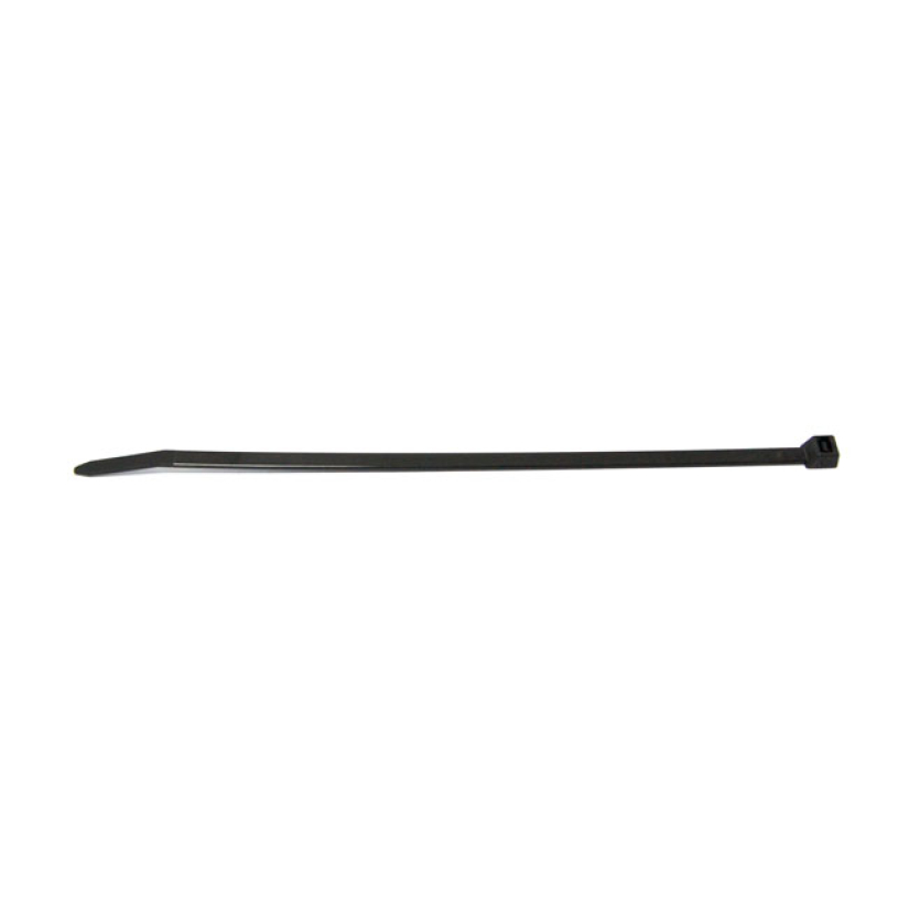 MCS, CABLE STRAPS. 8" (20CM). BLACK QUALITY NYLON CABLE STRAPS; CABLE 508476