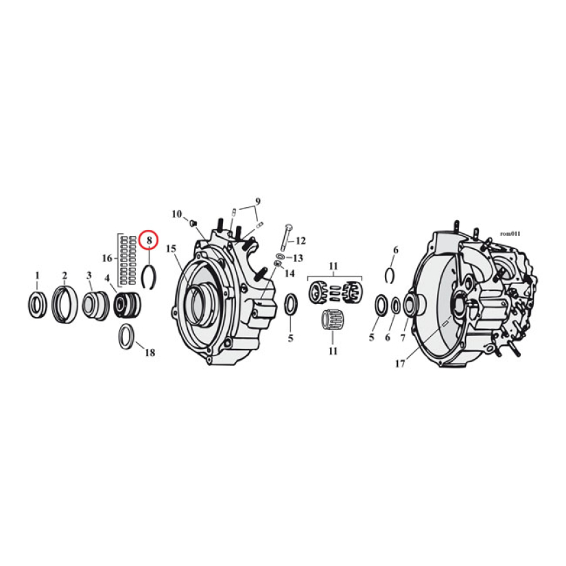 EASTERN RETAINING RINGS 508603