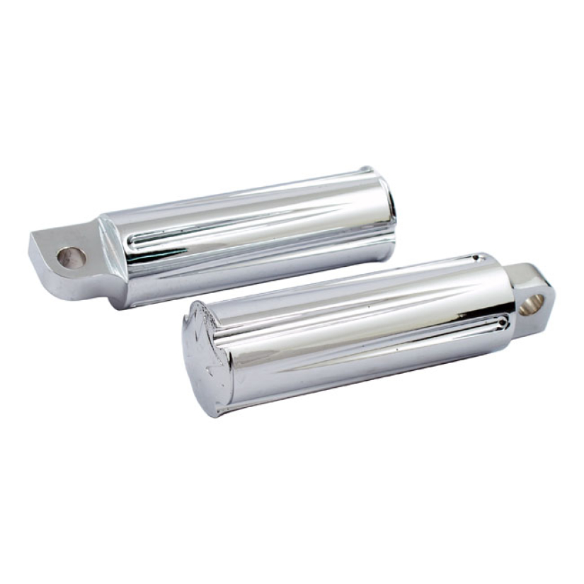 MALTESE BILLET FOOT PEGS. CHROME BILLET ALUMINUM CONSTRUCTION. WITH TR 509001