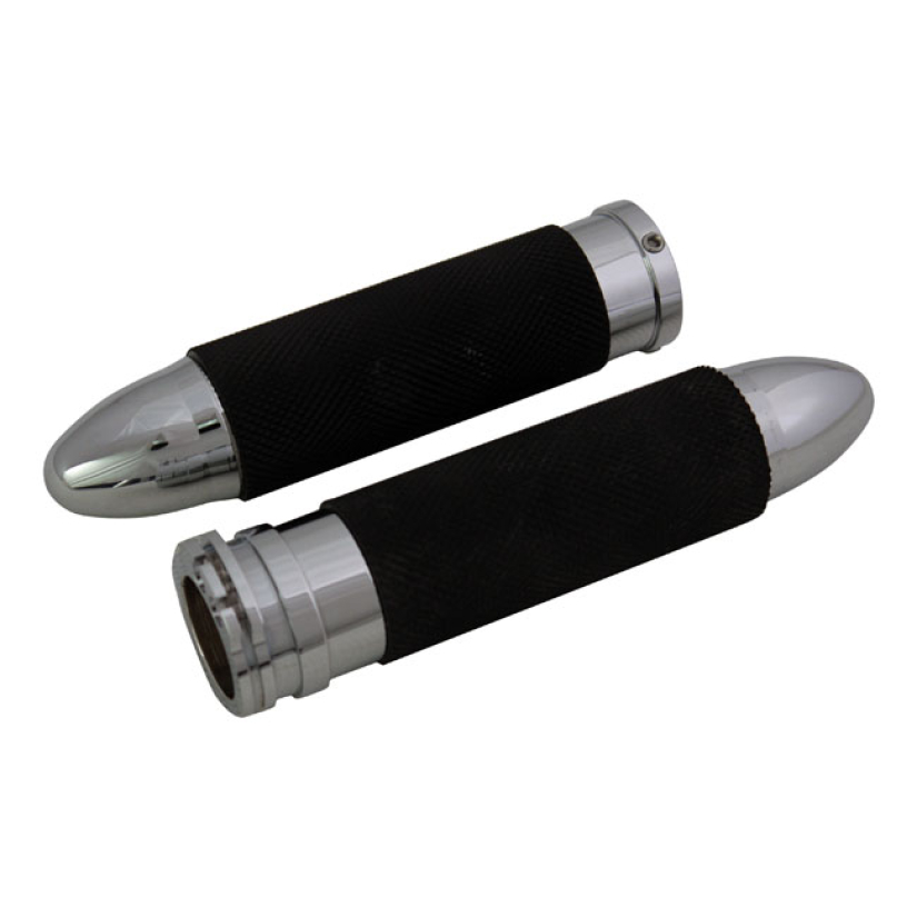 BULLET GRIP SET, CHROME 509009