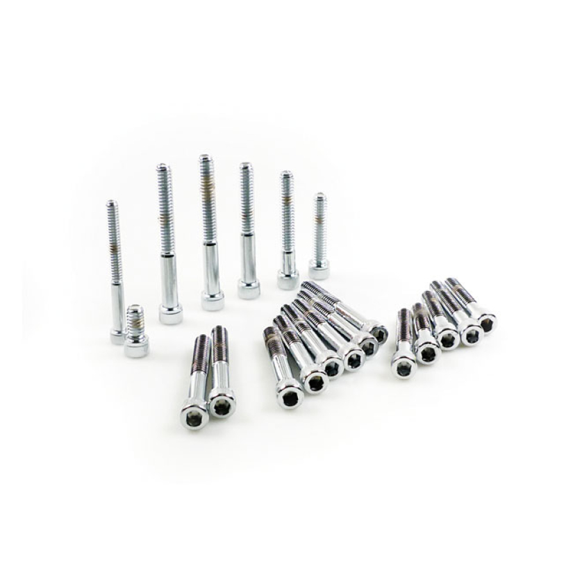 XL SIDE COVER MOUNT KIT, CHROME ALLEN 510160