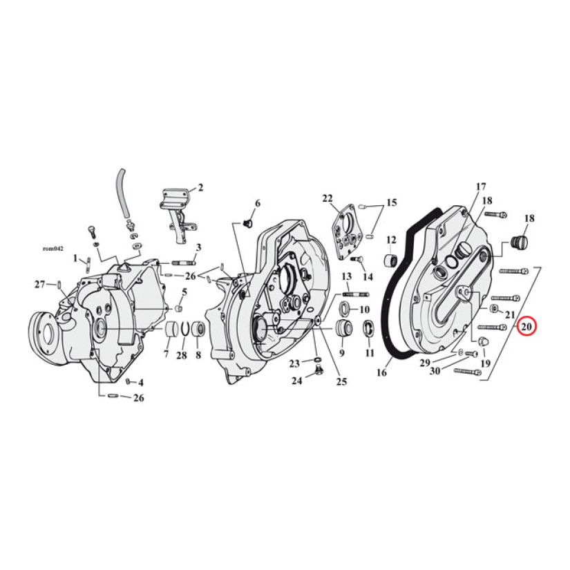 PRIMARY COVER MOUNT KIT, ALLEN 510167